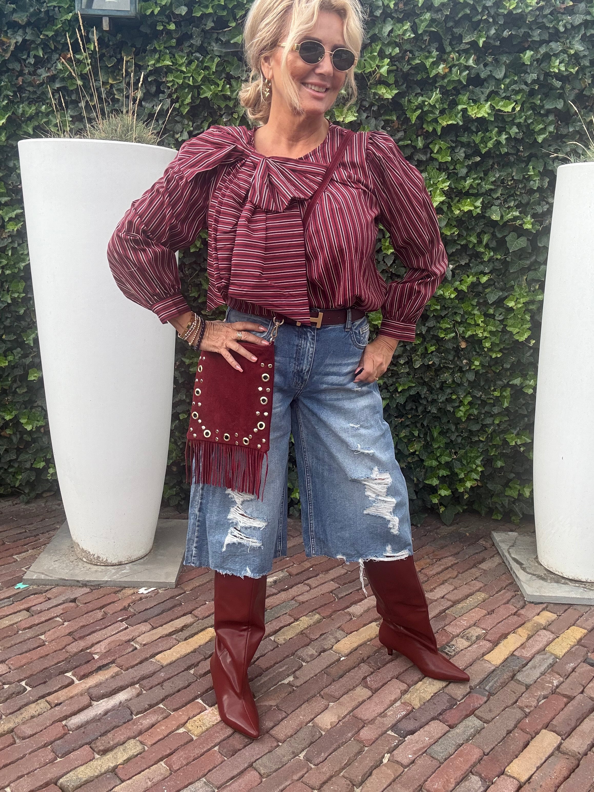 Jeans Bermuda Destroyed